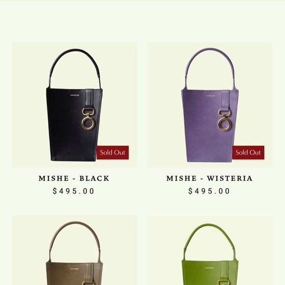 Vavvoune Black Leather Mishe Handbag - Picture 8 of 8